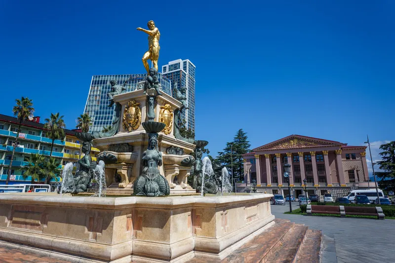 Drama Theatre And Neptun In Batumi 5 days in western Georgia – group tour from Kutaisi