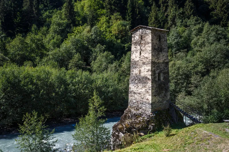 Tower Of Love In Svaneti 5 days in western Georgia – group tour from Kutaisi