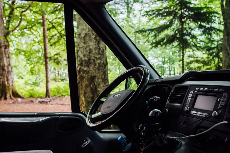 Campervan Steering Wheel CAMPERVAN EXPEDITION 