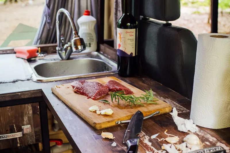 Cooking On Camping CAMPERVAN EXPEDITION 