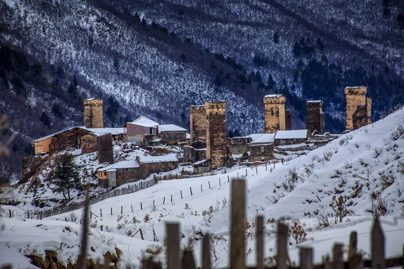 Snowy Murkmeli Day tour from Mestia to Ushguli