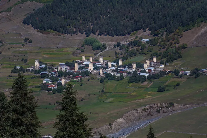 Village In Svaneti MOST POPULAR OF GEORGIA – 5 days group tour from Batumi