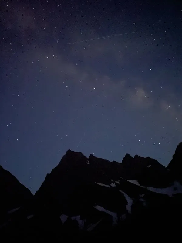 Night Sky At Tobavarchkhili Tobavarchkhili lakes trek – Guided tour from Kutaisi
