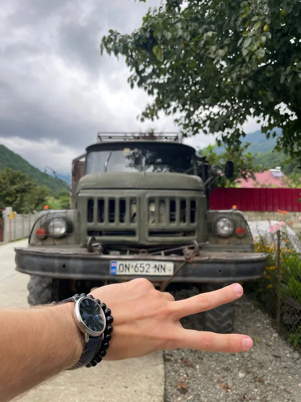 Tobavarchkhili 6×6 Truck Tobavarchkhili lakes trek – Guided tour from Kutaisi